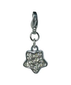 Sparkling Clear Rhinestone Star Charm