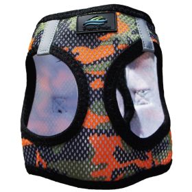 American River Choke Free Dog Harness (Color: Orange Camo, size: X-Large)