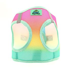 American River Choke Free Dog Harness (Color: Beach Party, size: large)